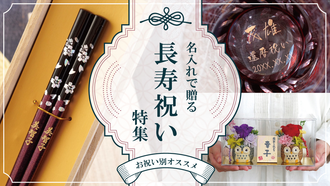 長寿祝いのバナー