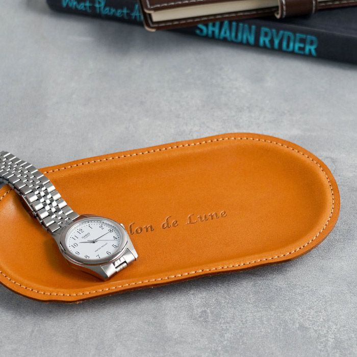 栃木レザーキャッシュトレイ