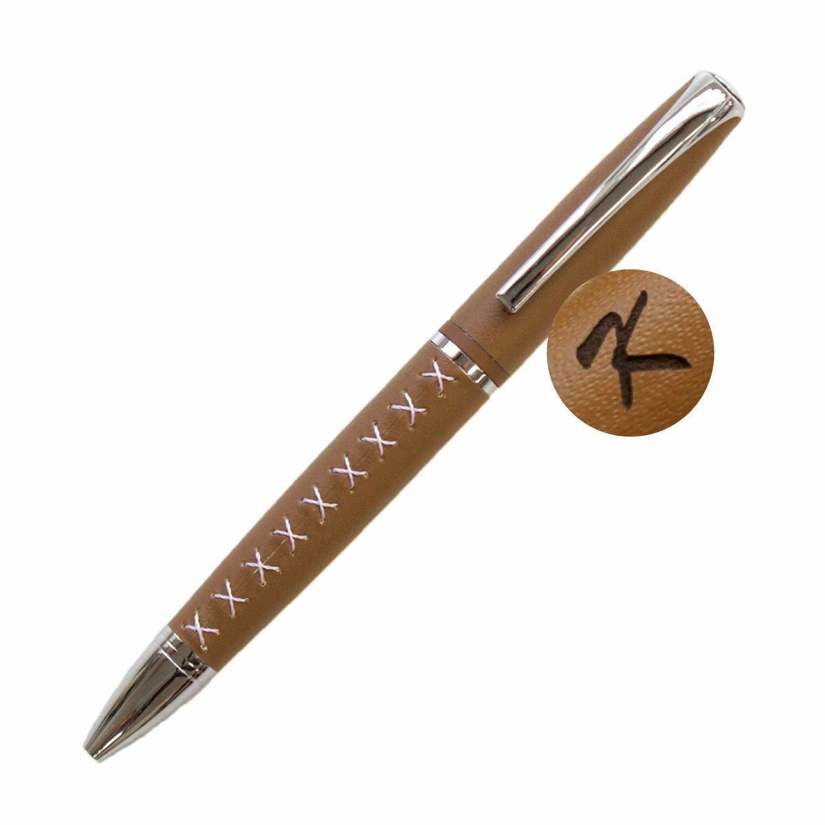 名入れ革巻き編み上げボールペン全5色｜ギフトショップ「FLEGRE