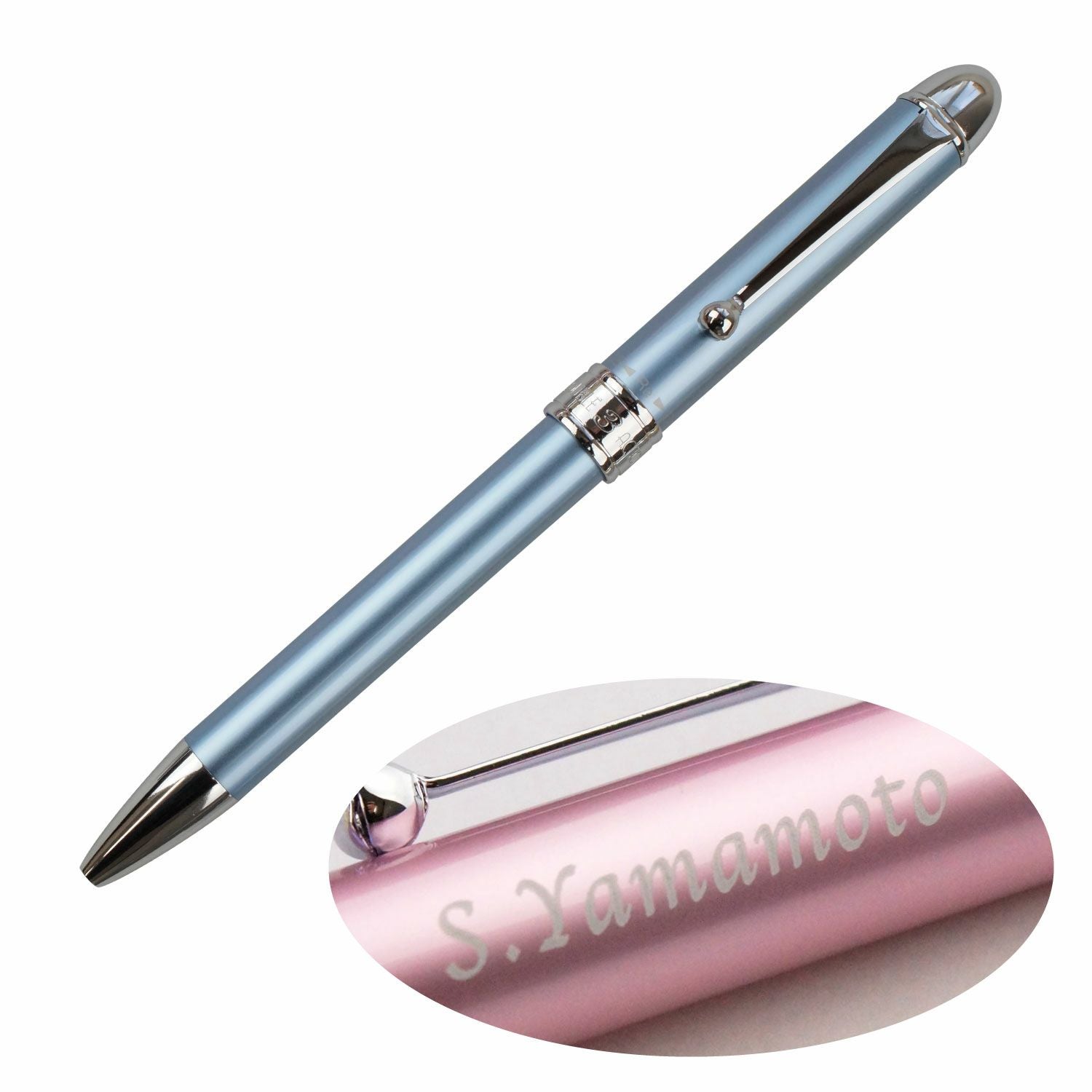 名入れ PLATINUMプラチナ 多機能ボールペン DOUBLE ACTION2+1｜ギフト