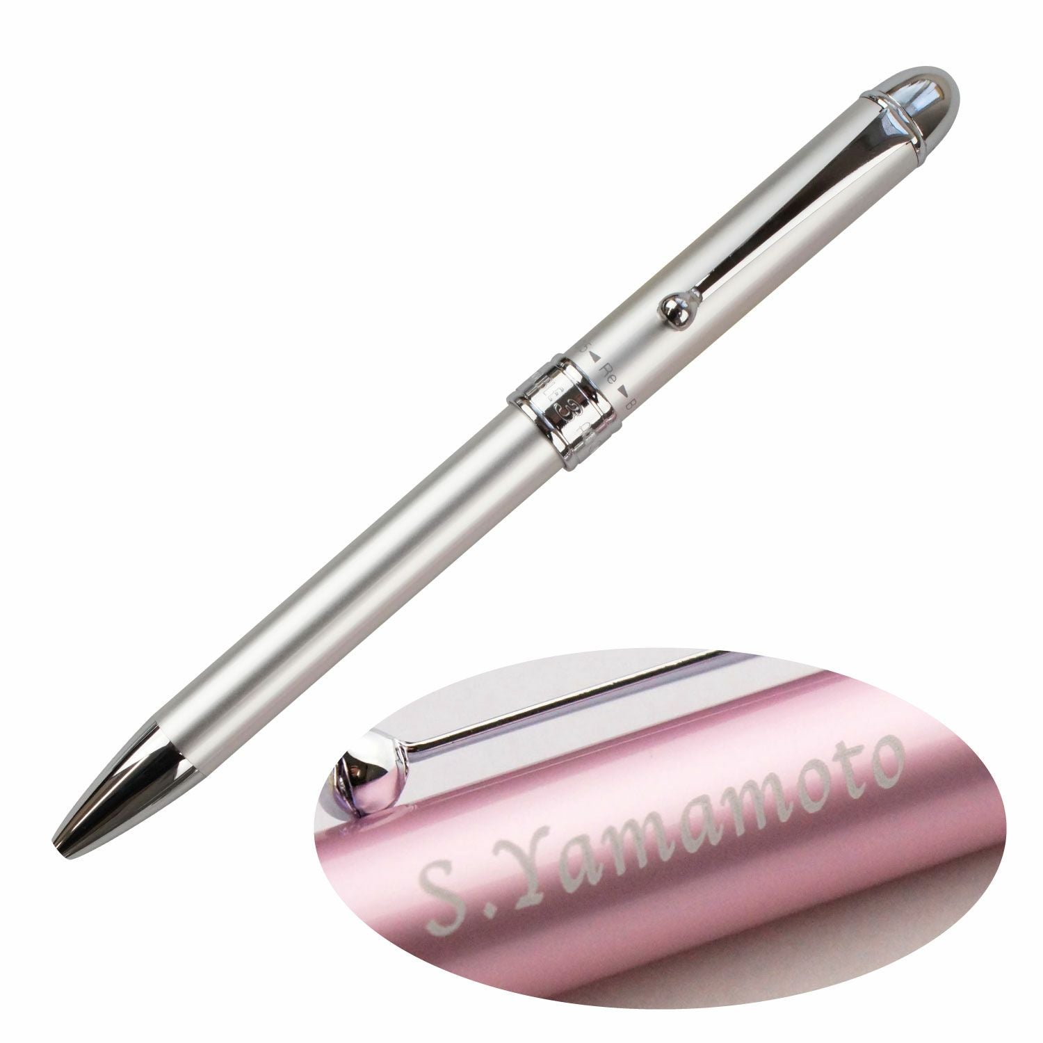 名入れ PLATINUMプラチナ 多機能ボールペン DOUBLE ACTION2+1｜ギフト