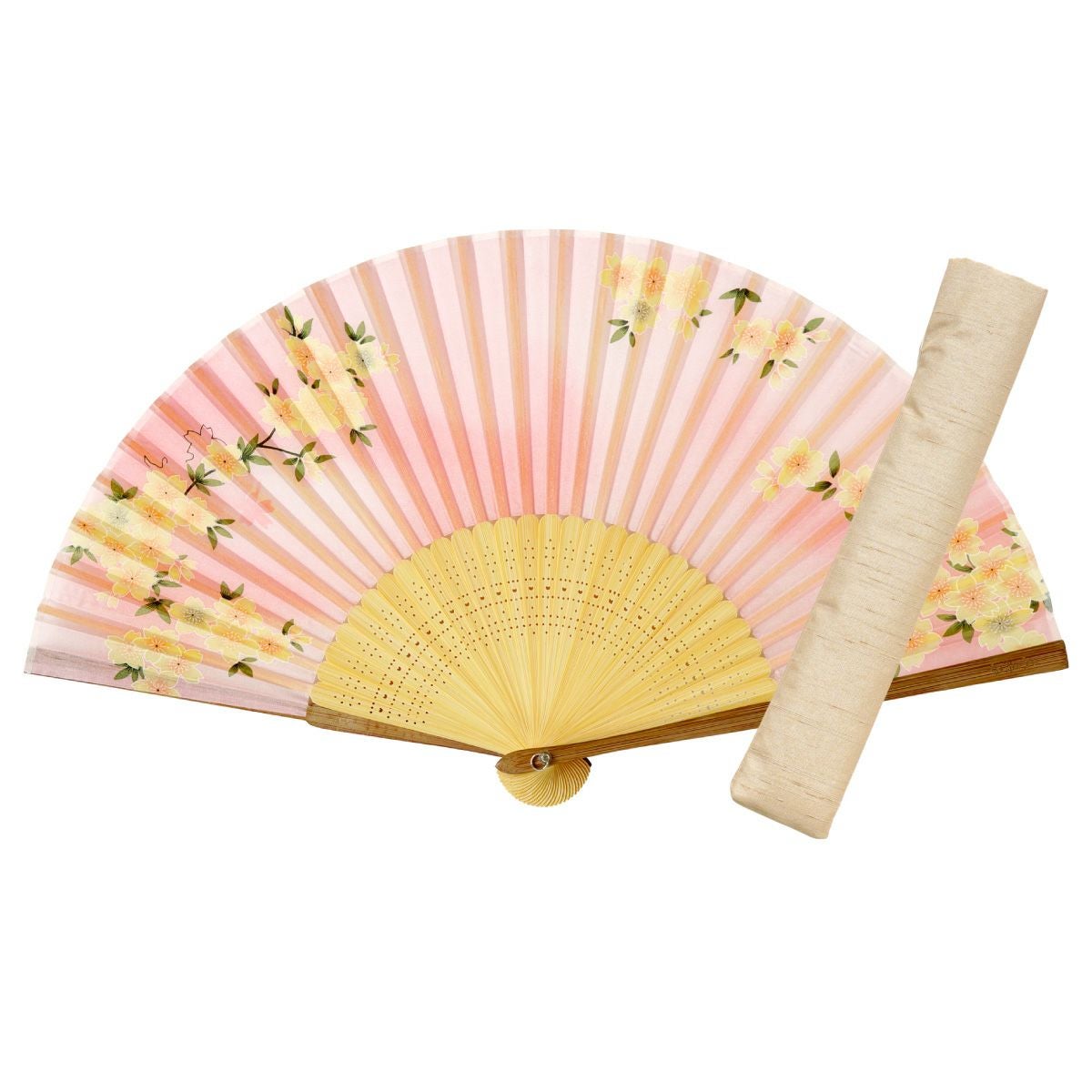 名入れ扇子淡彩花｜ギフトショップ「FLEGRE（フレグレ）」