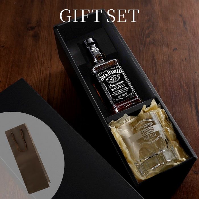 名前入りグラスと3種類から選べるウイスキーのギフトセット｜ギフト