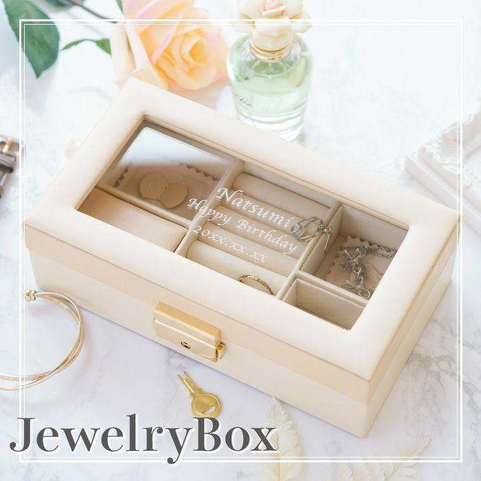 名入れジュエリーBOX窓付き｜ギフトショップ「FLEGRE（フレグレ）」