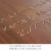 名入れ木製フォトアルバム
