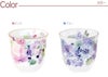 名入れ美濃焼花柄湯呑みペアセット