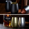 名入れOK! メタルカラーグラス　460ml 全3色