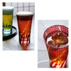 切子ロンググラス 菊つなぎ模様 400ml ペア