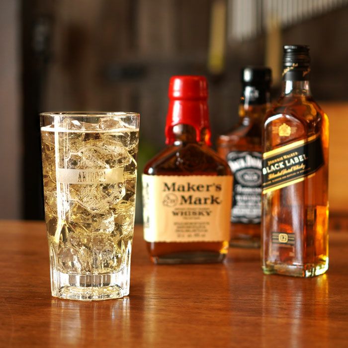 名入れハイボールグラス＋ウイスキー3種類飲み比べセット｜ギフト