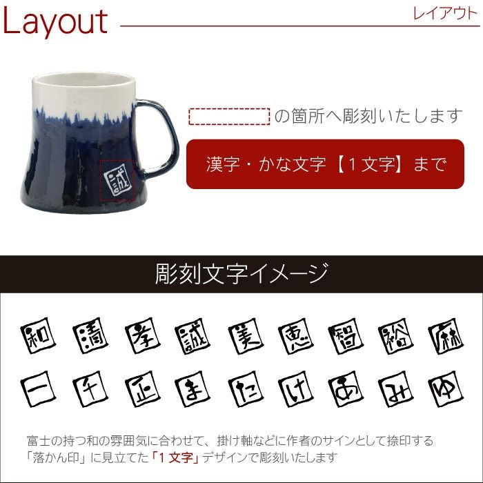 富士山マグカップペア