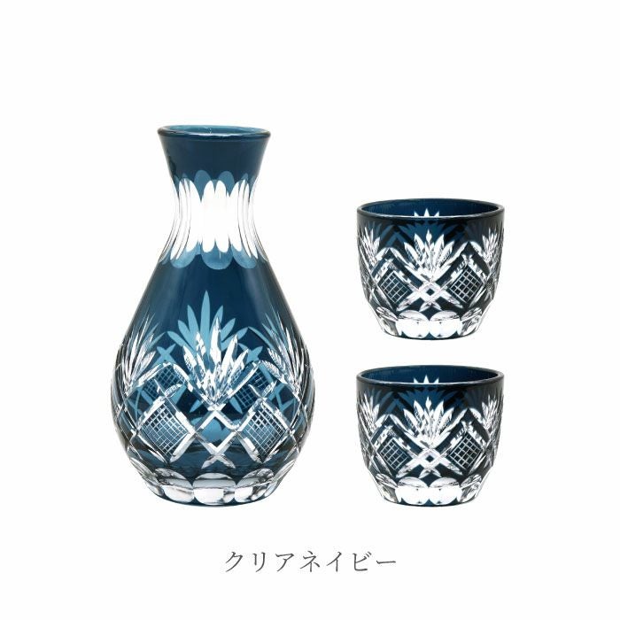 名入れ 切子徳利おちょこセット｜ギフトショップ「FLEGRE（フレグレ）」