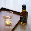 名入れ ダブルウォールロックグラス＆ベビーボトル 200ml ウイスキーセット