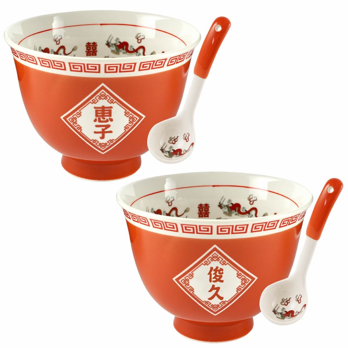 名入れ ラーメンどんぶり ペアセット｜ギフトショップ「FLEGRE