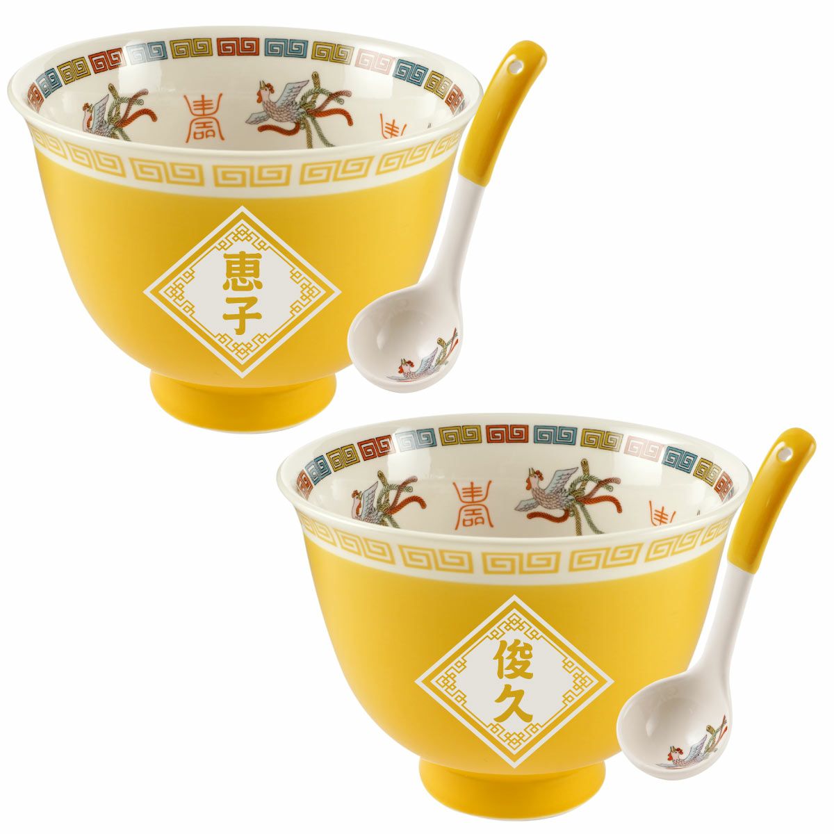 名入れ ラーメンどんぶり ペアセット｜ギフトショップ「FLEGRE