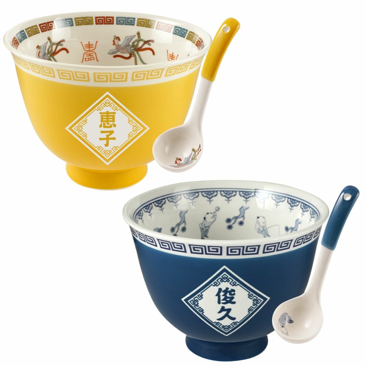 名入れ ラーメンどんぶり ペアセット｜ギフトショップ「FLEGRE