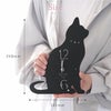 おすわり猫の置き掛け2WAY時計