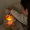 癒しのくまちゃんとLEDキャンドルセット