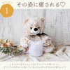 癒しのくまちゃんとLEDキャンドルセット