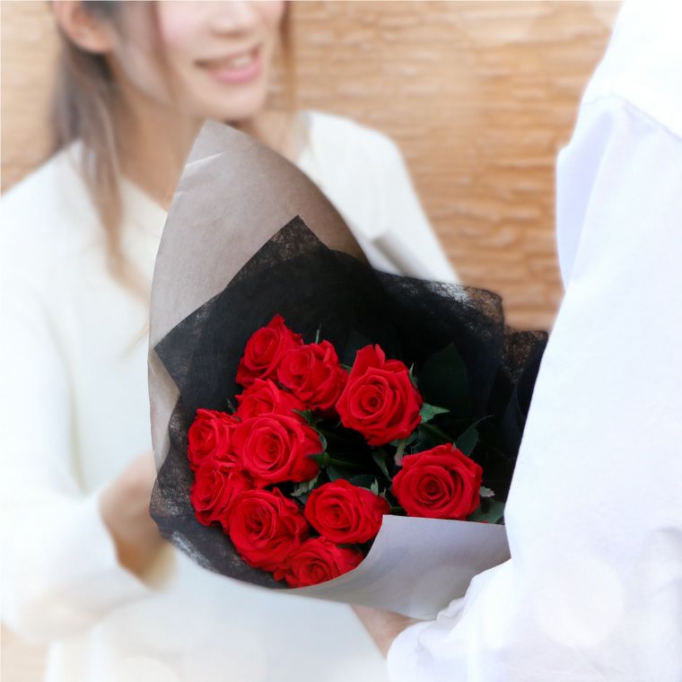 リクエストローズ・バラの花束』 プリザーブドフラワー｜ギフト