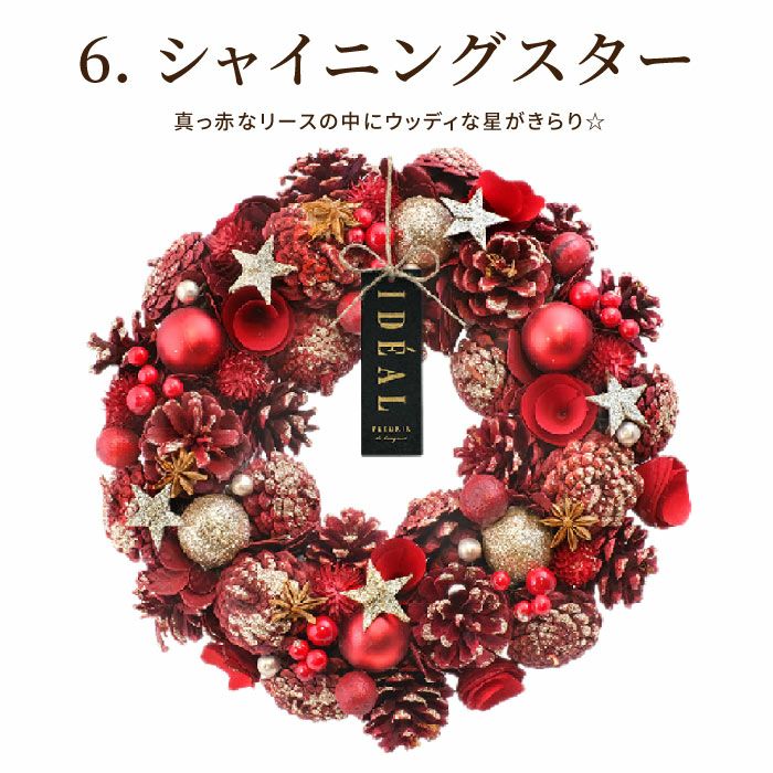 光る セレクトリース L 約34cm LEDライト付き』 ドライフラワー