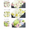 お供えボックスフラワーMサイズとお線香セット 生花