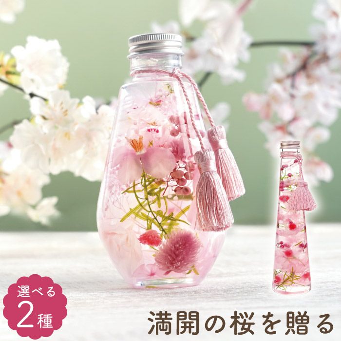 桜 ハーバリウム・Lサイズ』｜ギフトショップ「FLEGRE（フレグレ）」