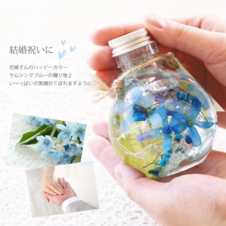 ブルースター ハーバリウム・Sサイズ』｜ギフトショップ「FLEGRE