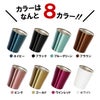 カラー 真空断熱 ステンレス タンブラー 250ml