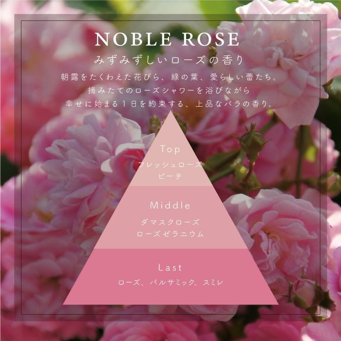 フレグランスエビエール15ml NOBLE ROSEノーブルローズ｜ギフト