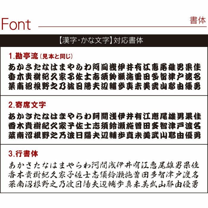 両面彫刻　木製オイルライターセット（さし札ver）