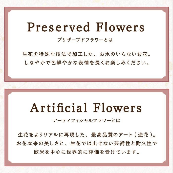 やさしく灯るお供え ミラー付LEDキャンドル プリザーブドフラワー