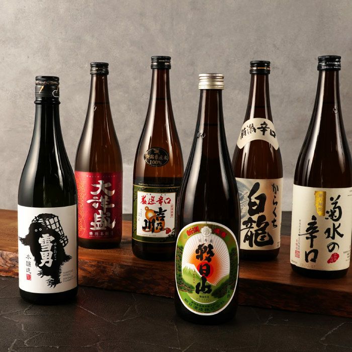 新潟県産 日本酒飲み比べ 6本セット｜ギフトショップ「FLEGRE